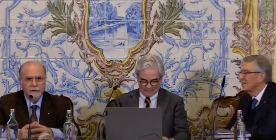 Rui Martins, orador convidado da Academia das Ciências de Lisboa