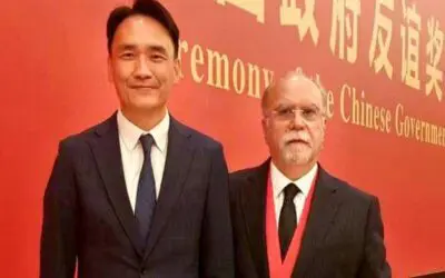 Vice-Presidente da AULP, Rui Martins, recebe o Prémio de Amizade do Governo Chinês